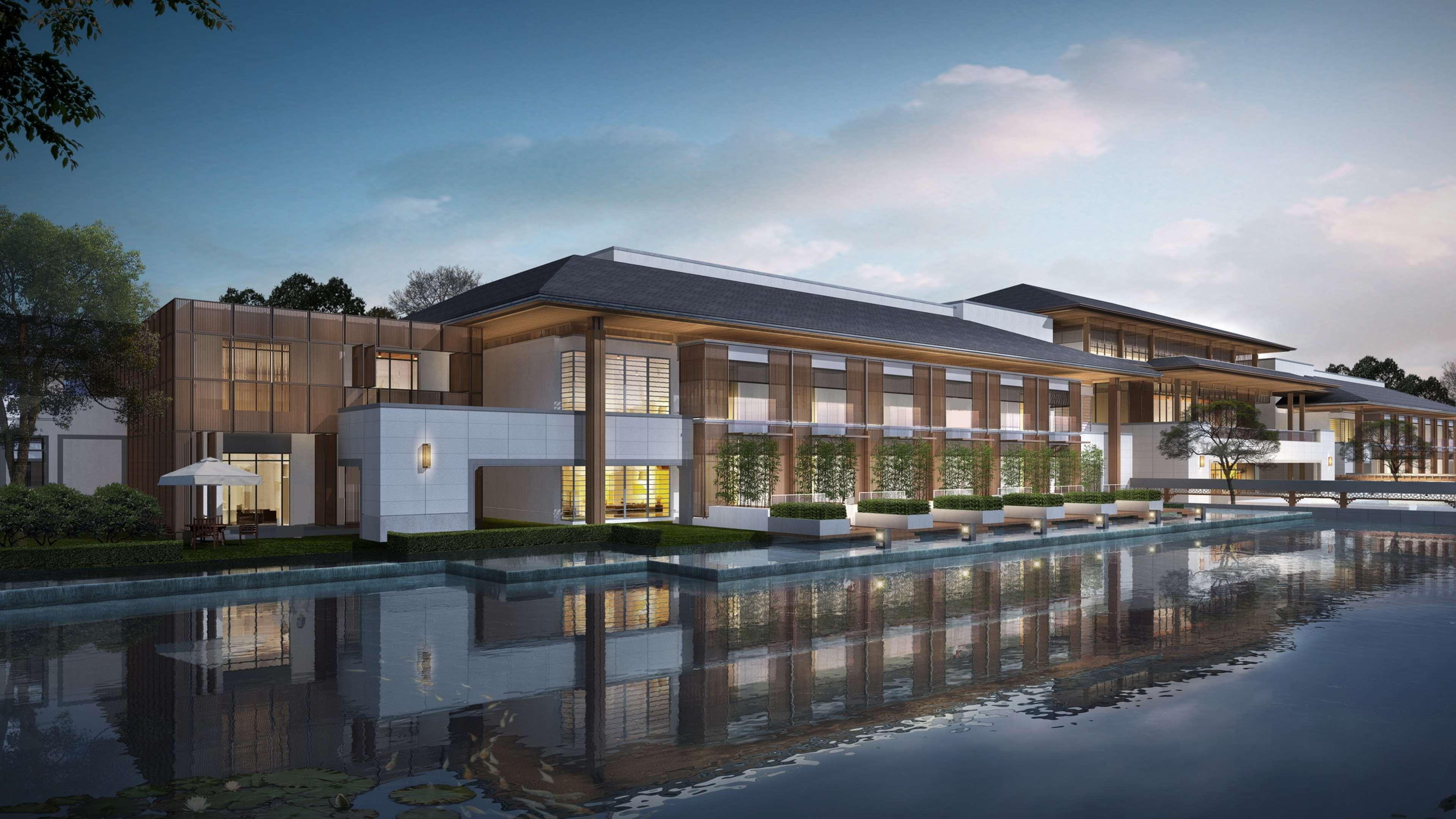 Hilton Shanghai Songjiang Guangfulin المظهر الخارجي الصورة