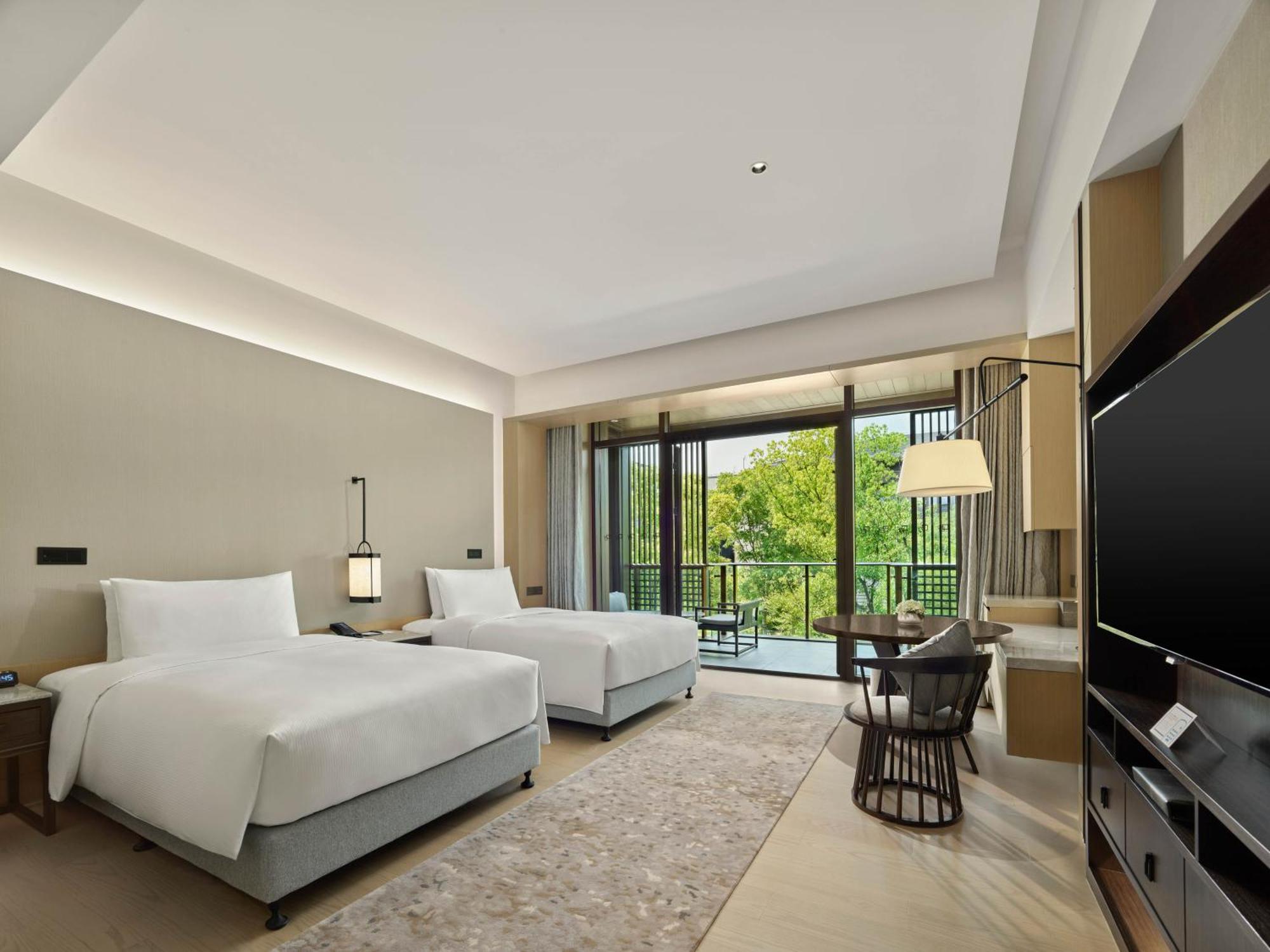 Hilton Shanghai Songjiang Guangfulin المظهر الخارجي الصورة