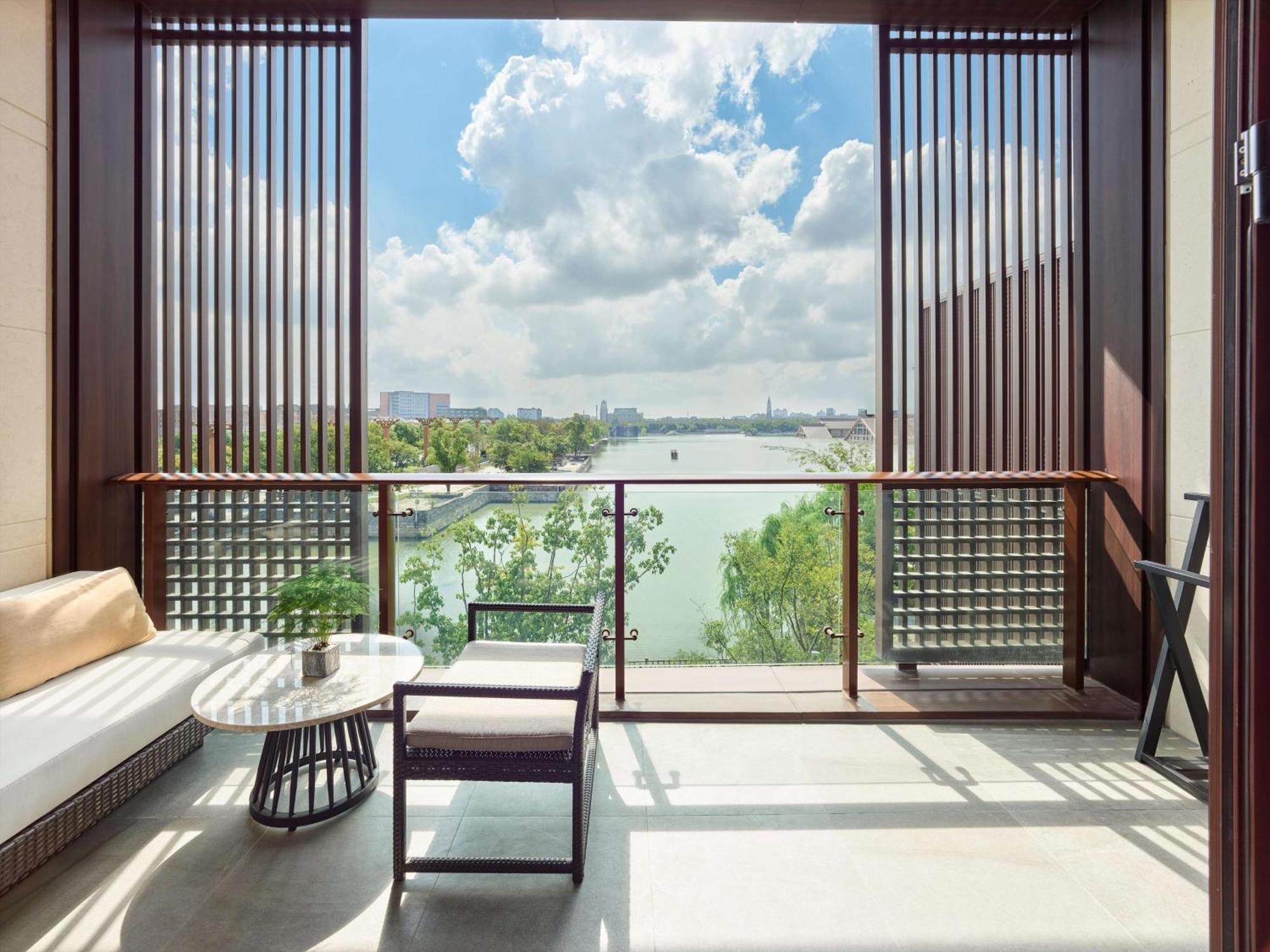 Hilton Shanghai Songjiang Guangfulin المظهر الخارجي الصورة