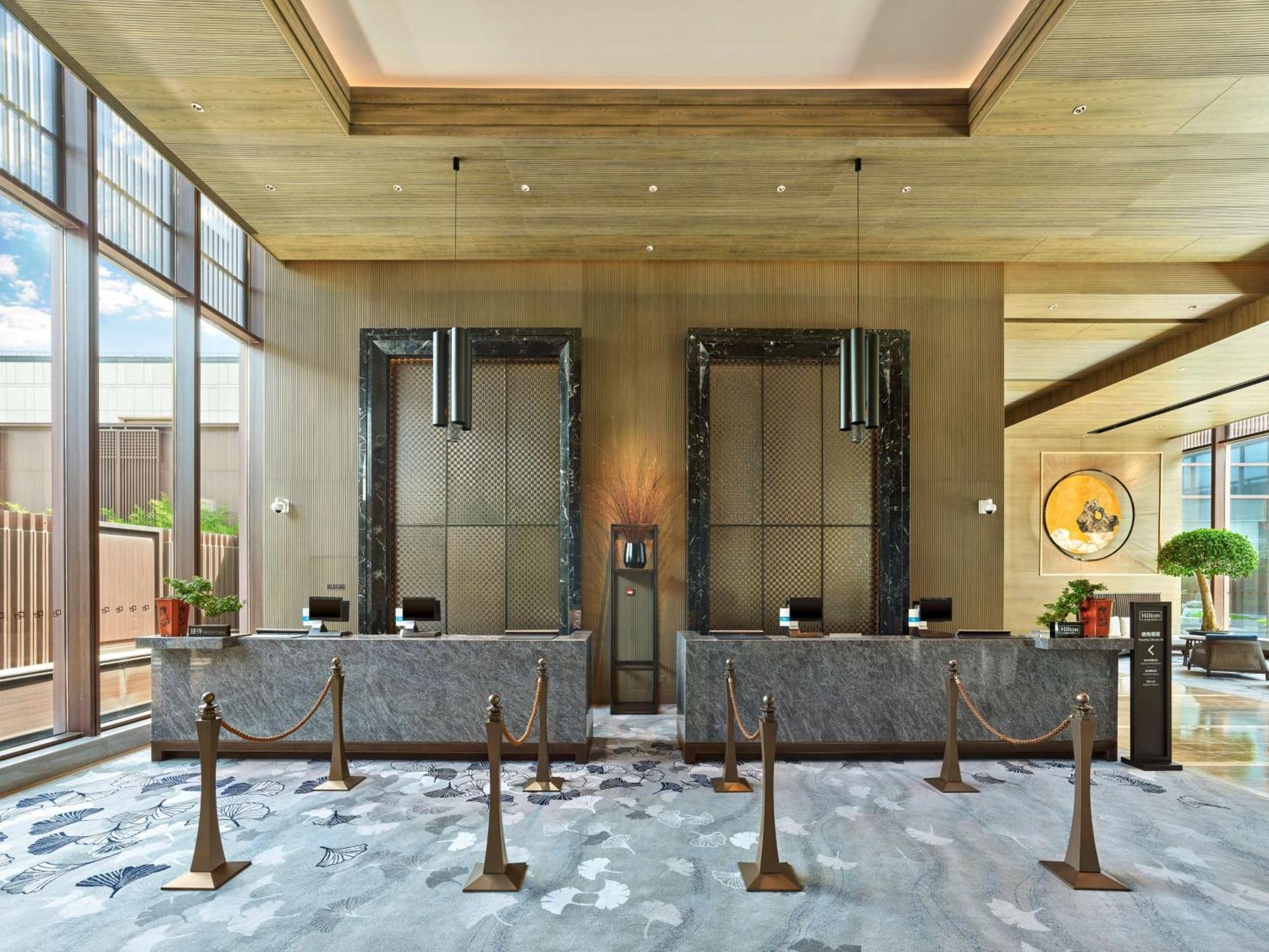 Hilton Shanghai Songjiang Guangfulin المظهر الخارجي الصورة